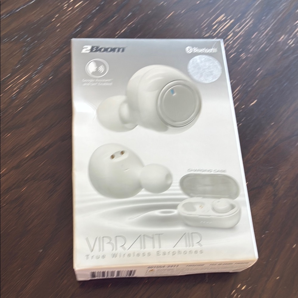 NWB 2Boom Vibrant Air True Wireless Earphones